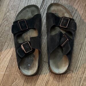 Birkenstock Brown Suede Sandals